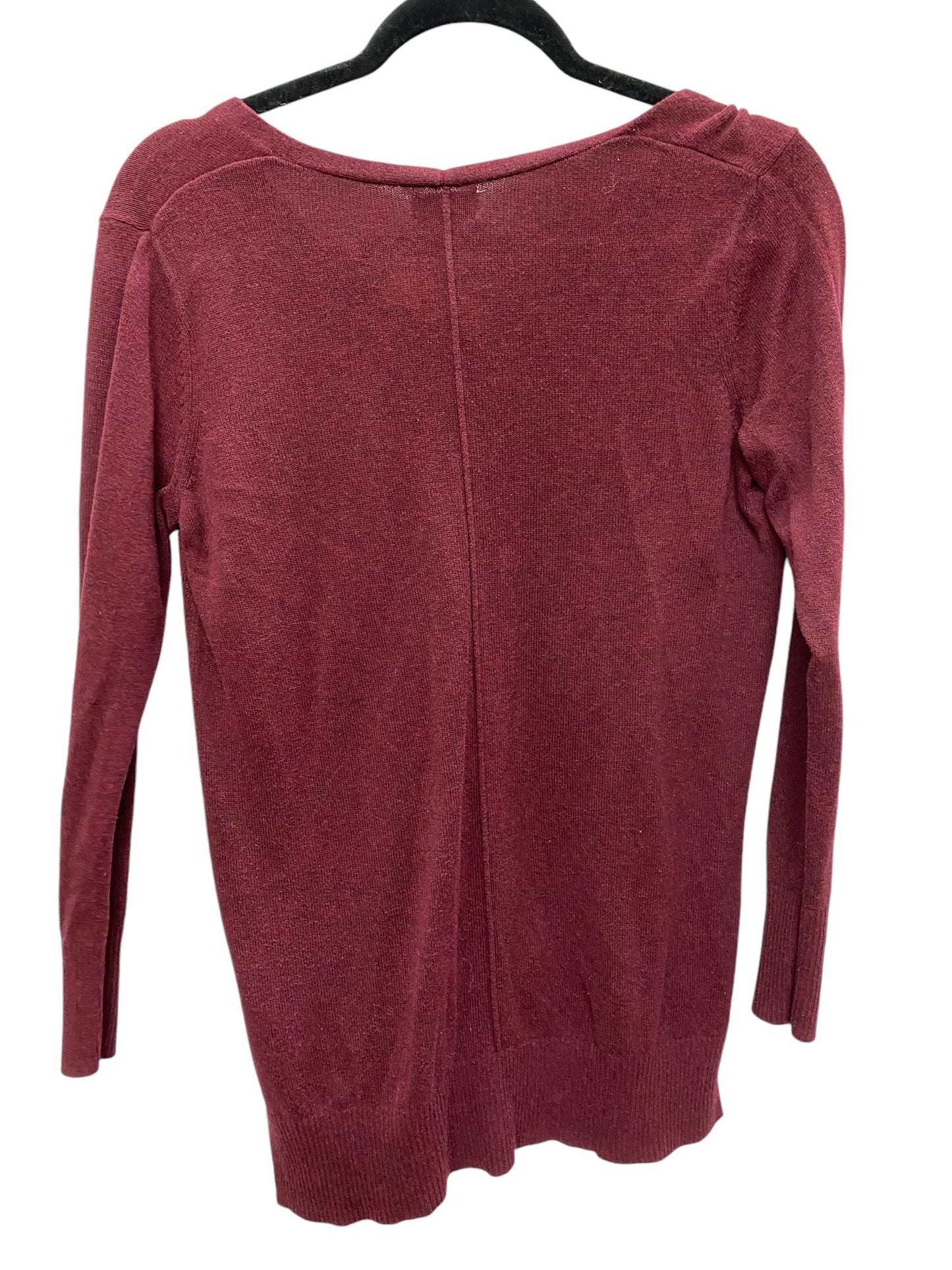 Top Long Sleeve By Old Navy In Wine, Size: S