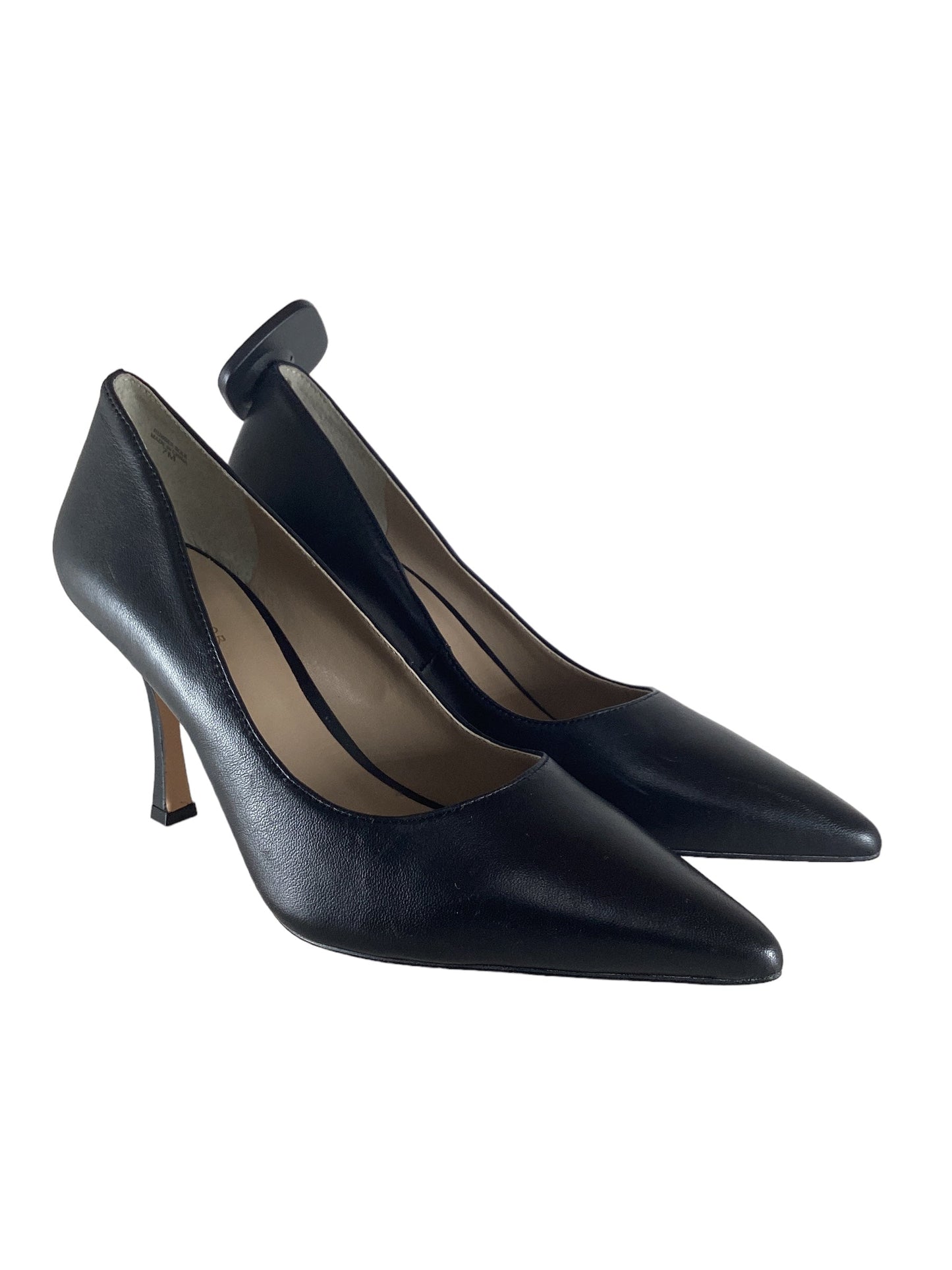 Black Shoes Heels Stiletto Ann Taylor, Size 7