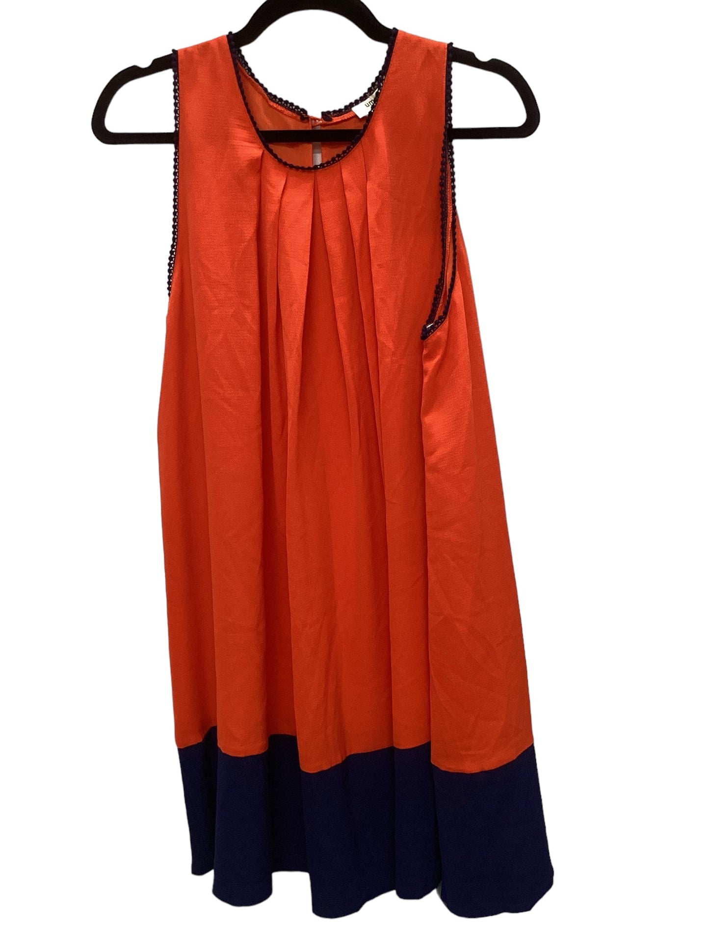 Orange Dress Casual Short Umgee, Size M
