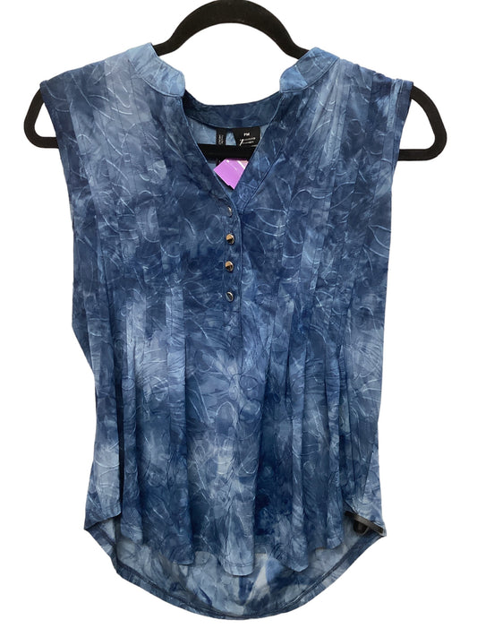 Blue Top Sleeveless New Directions, Size M