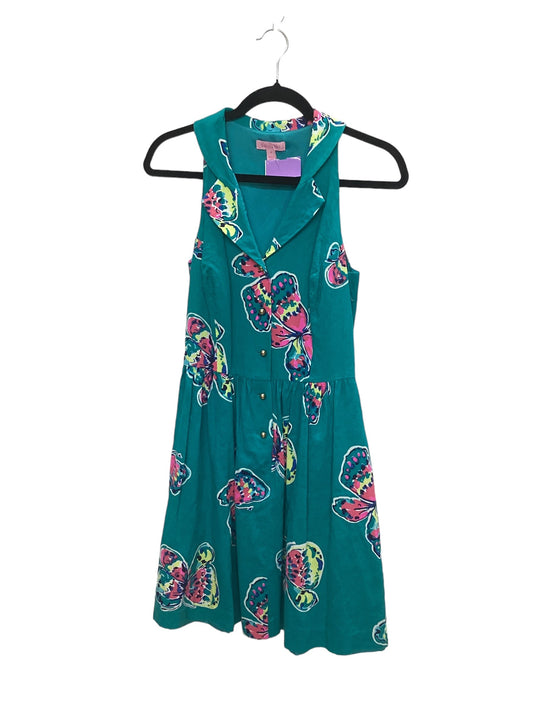 Multi-colored Dress Designer Lilly Pulitzer, Size 4