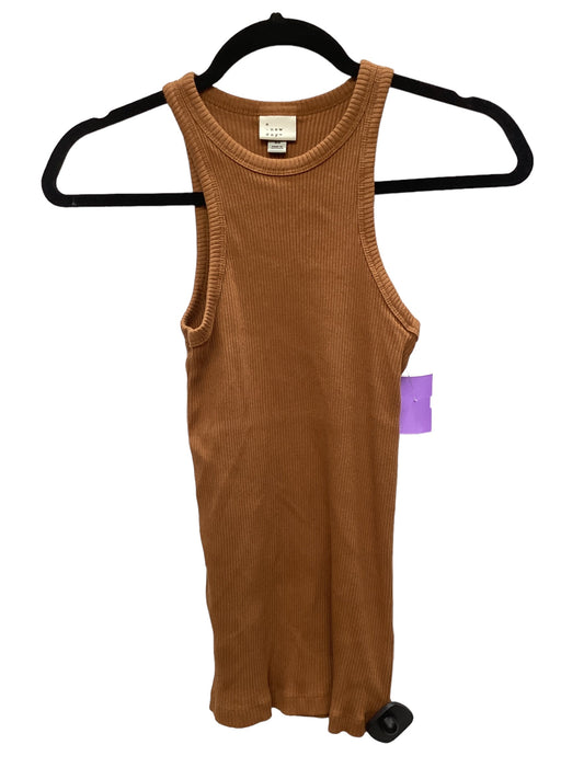 Brown Tank Top A New Day, Size Xs