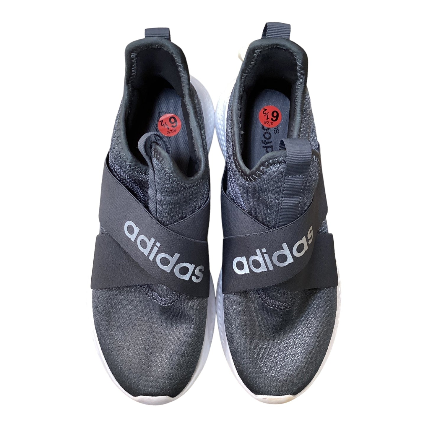 Grey Shoes Athletic Adidas, Size 6.5