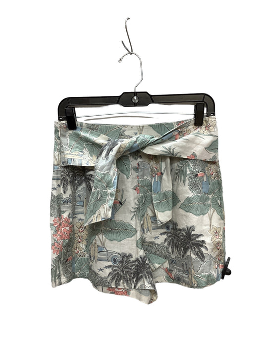 Tropical Print Shorts C And C, Size 4