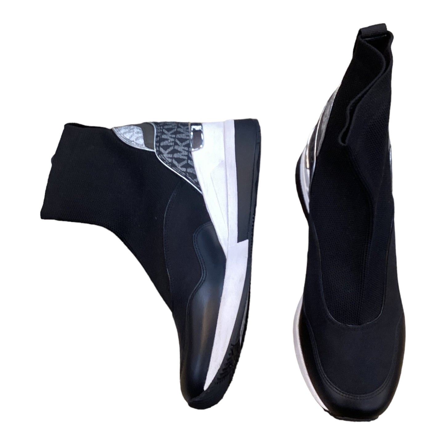 Black Shoes Sneakers Michael By Michael Kors, Size 8.5
