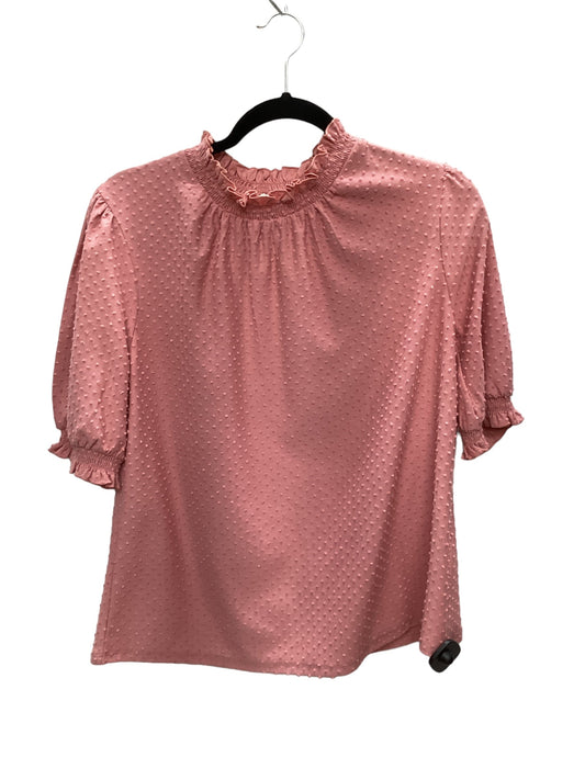 Pink Top Short Sleeve J. Crew, Size S