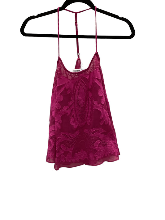 Purple Top Sleeveless Andree By Unit, Size M