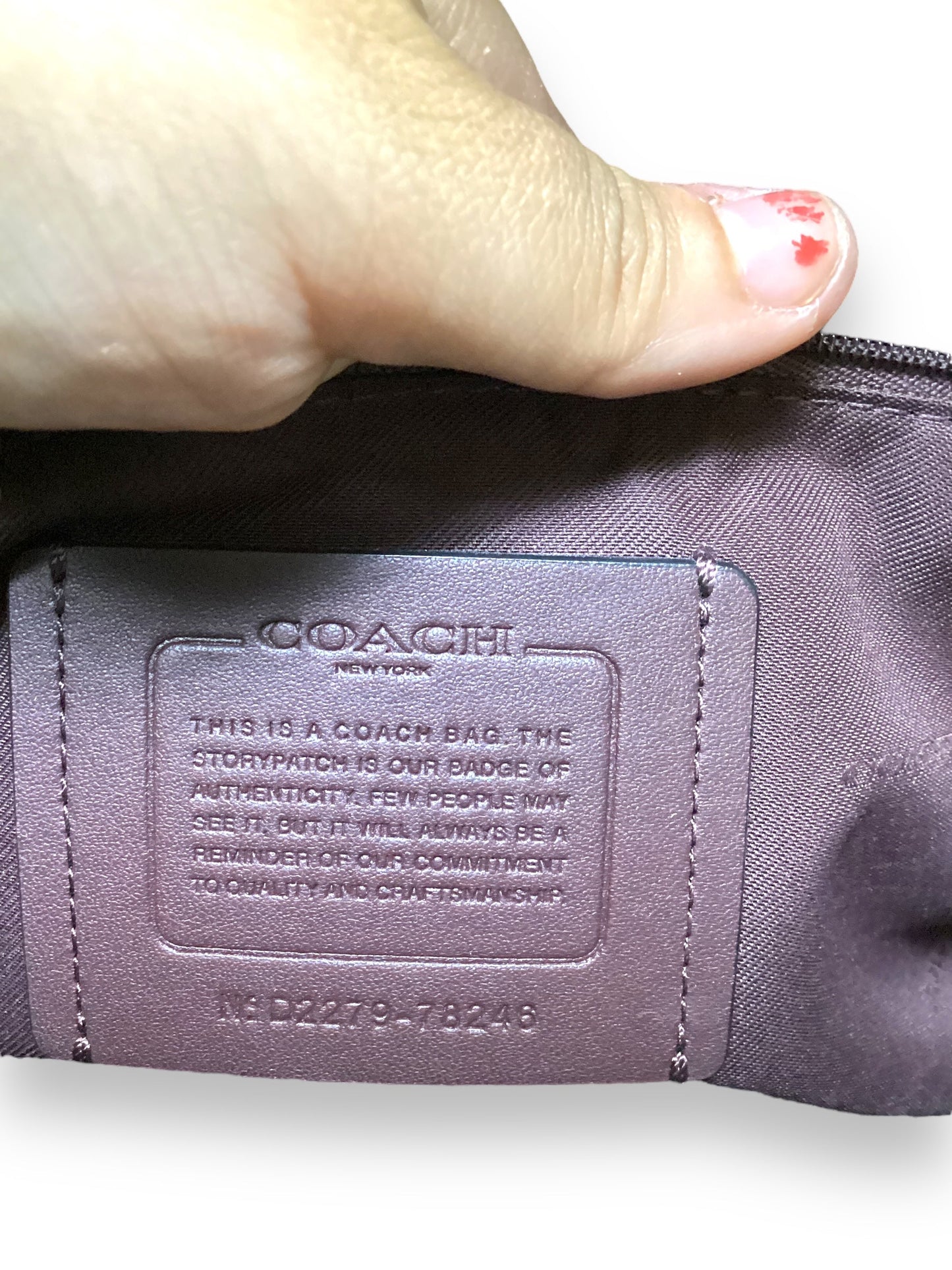 Handbag Designer Coach, Size Large