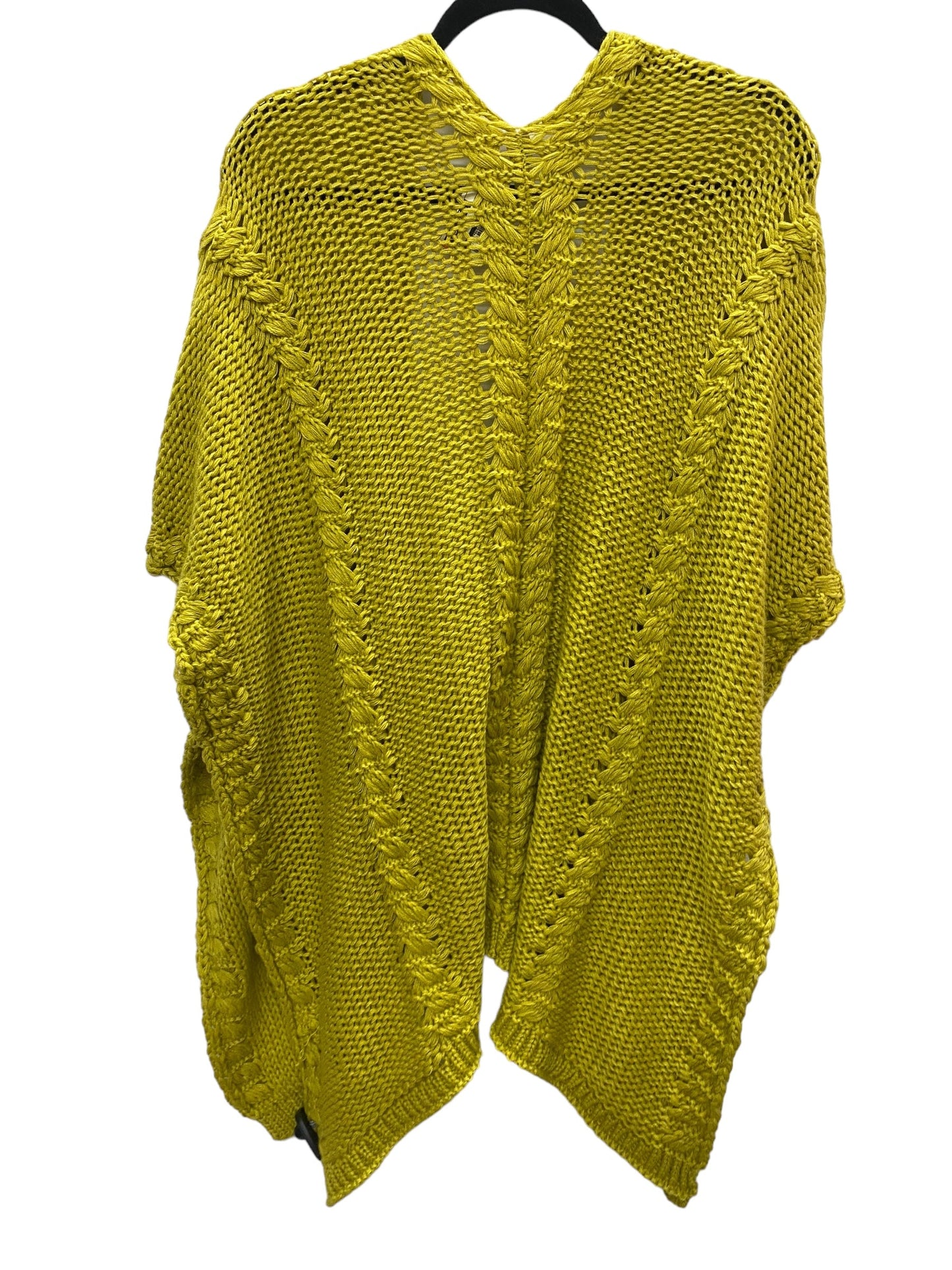 Yellow Sweater Cardigan Clothes Mentor, Size Os