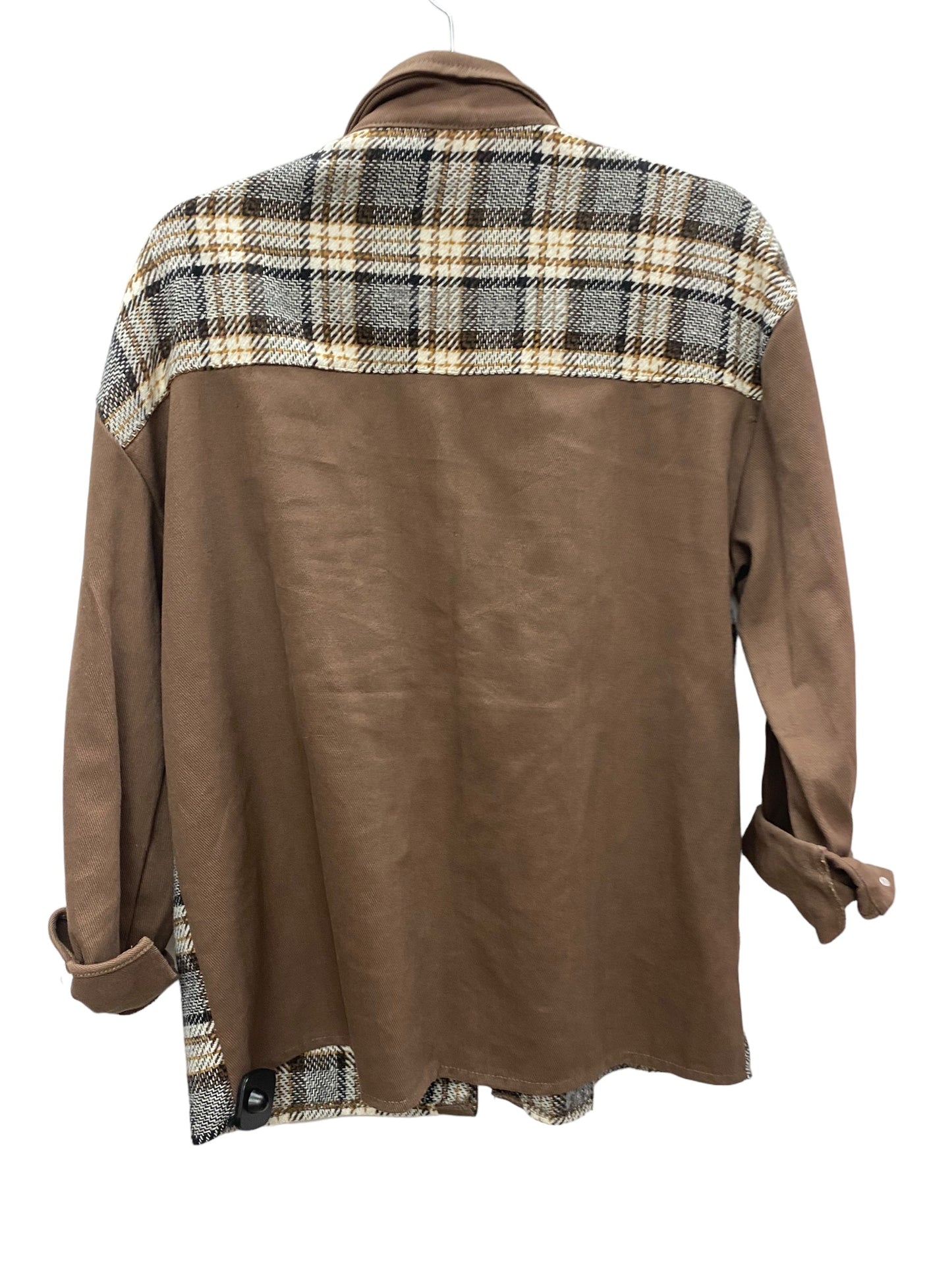 Brown Jacket Shirt Cme, Size L