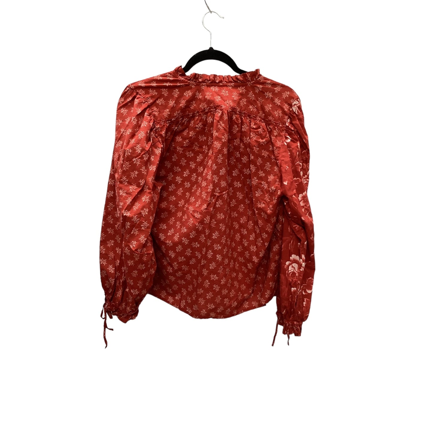 Top Long Sleeve By Sundance In Red, Size: Petite  M