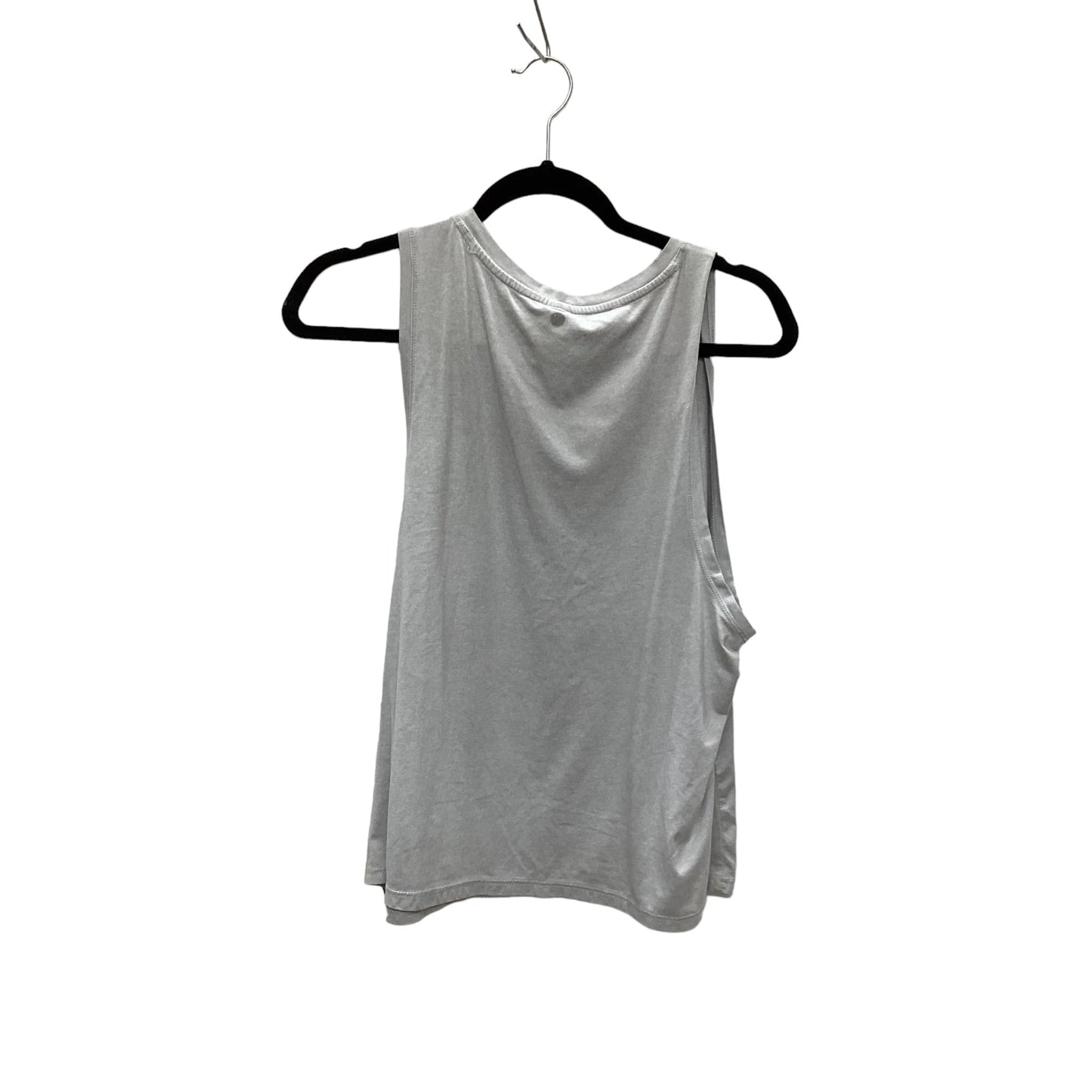 Athletic Tank Top By Yogalicious In Grey, Size: M