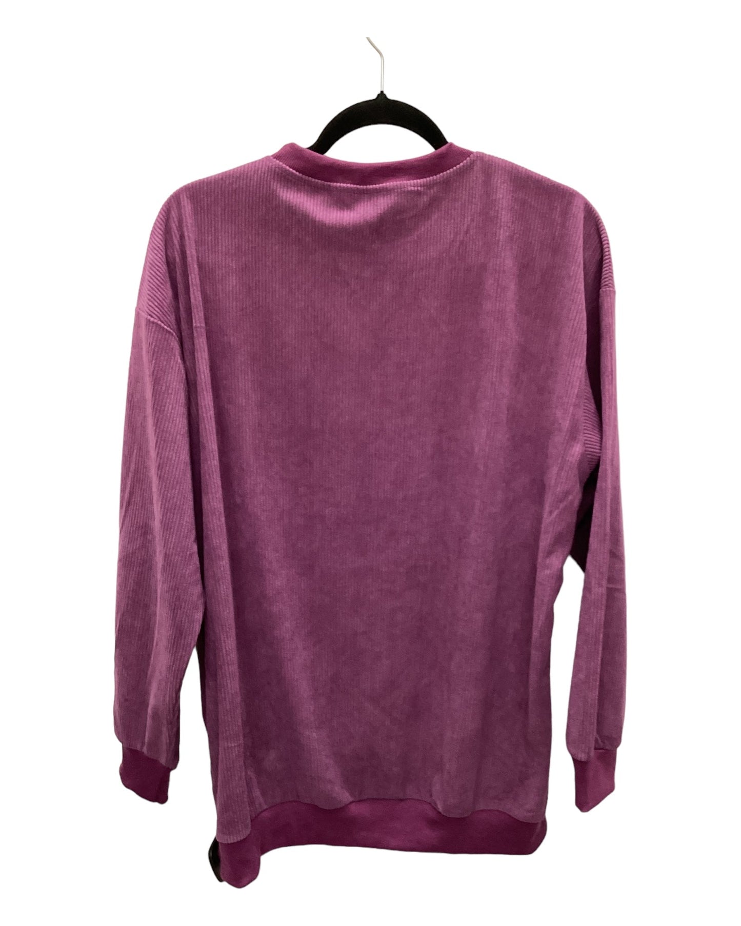 Top Long Sleeve By Clothes Mentor In Purple, Size: M