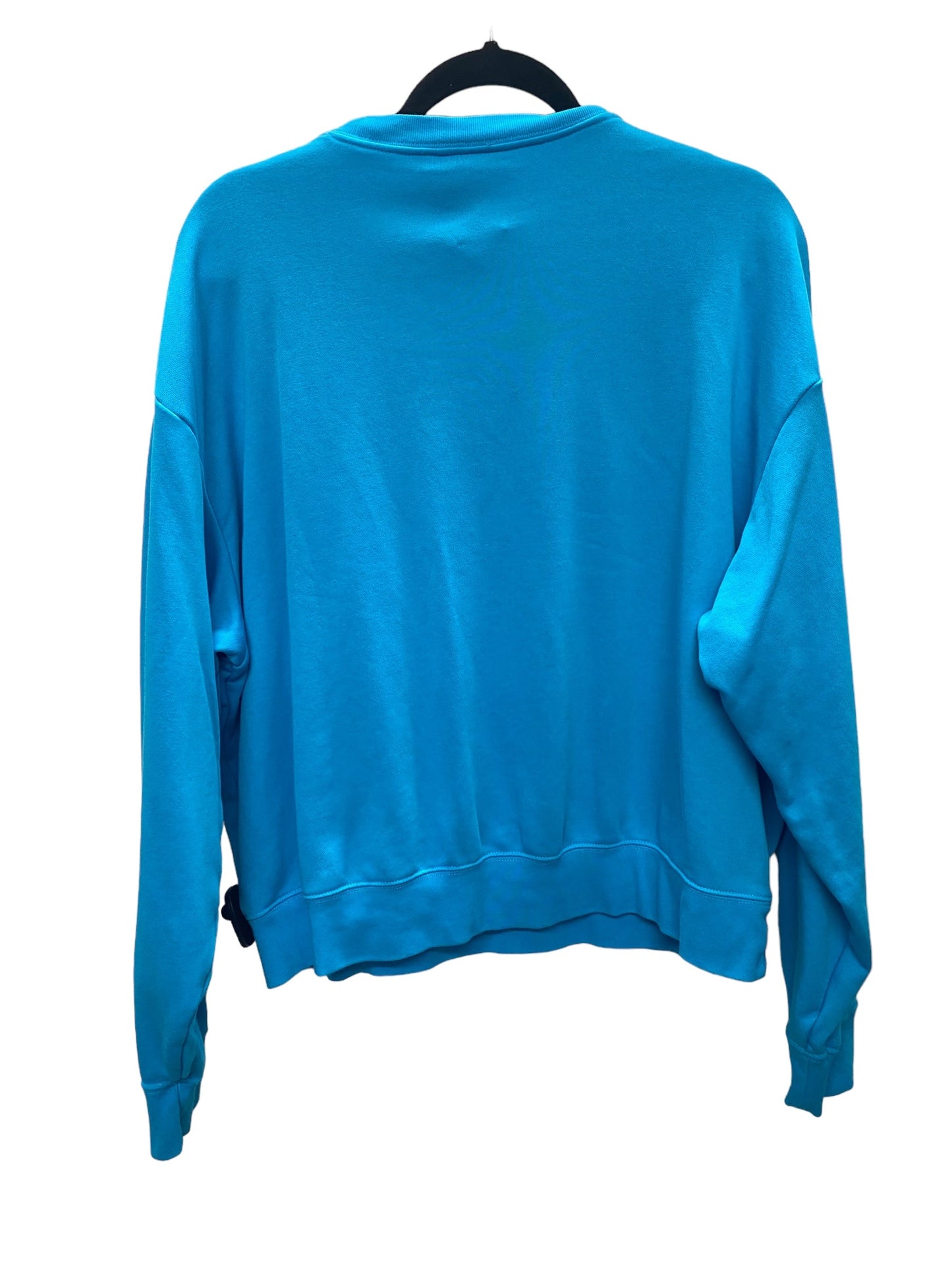 Top Long Sleeve By Nike Apparel In Blue, Size: L