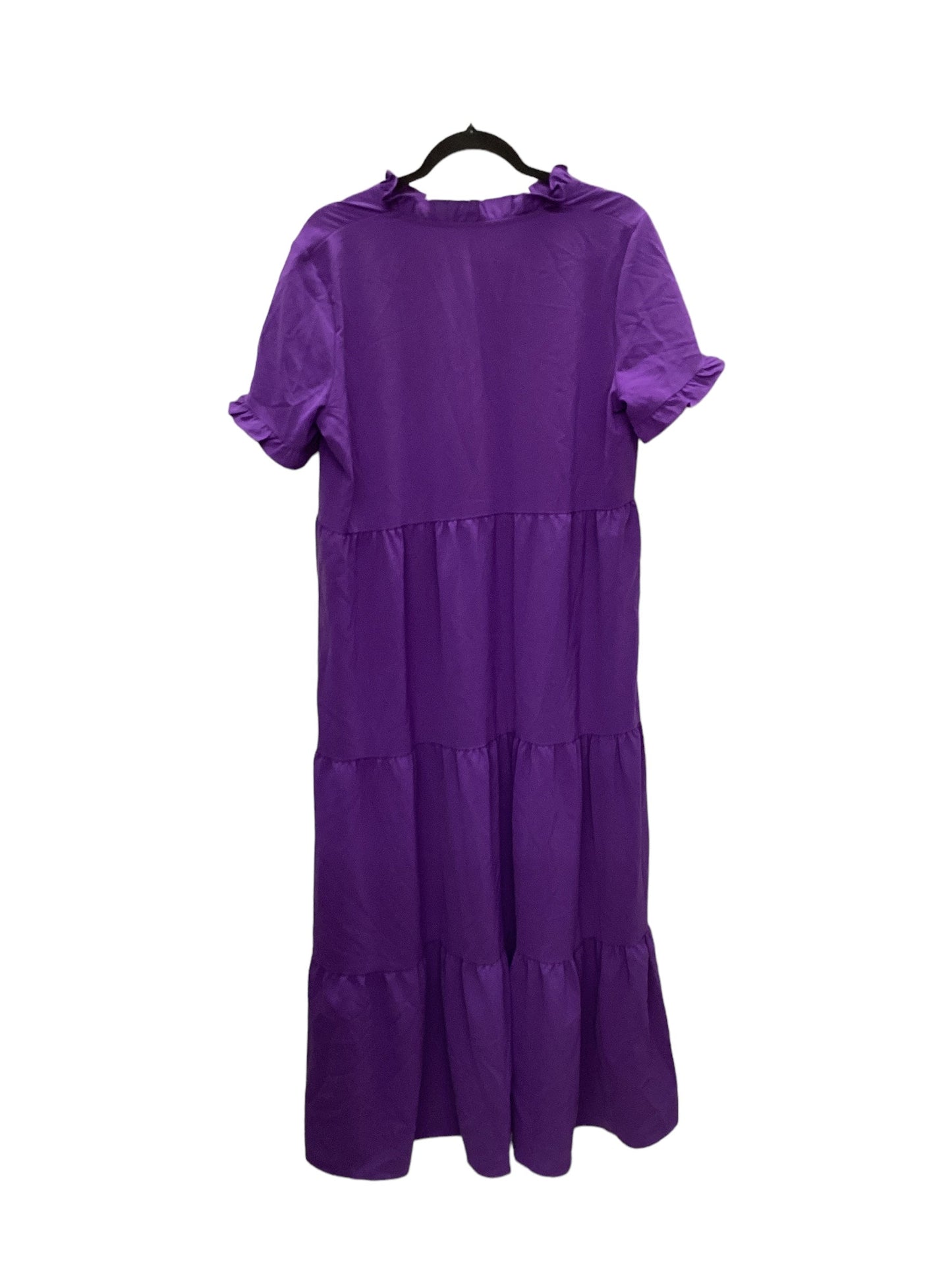 Dress Casual Maxi By Shein In Purple, Size: L