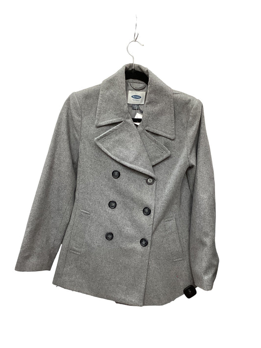 Coat Peacoat By Old Navy In Grey, Size: S