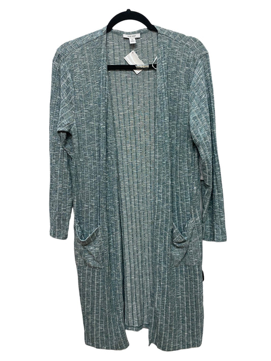 Cardigan By Nine West Apparel In Green, Size: Xs