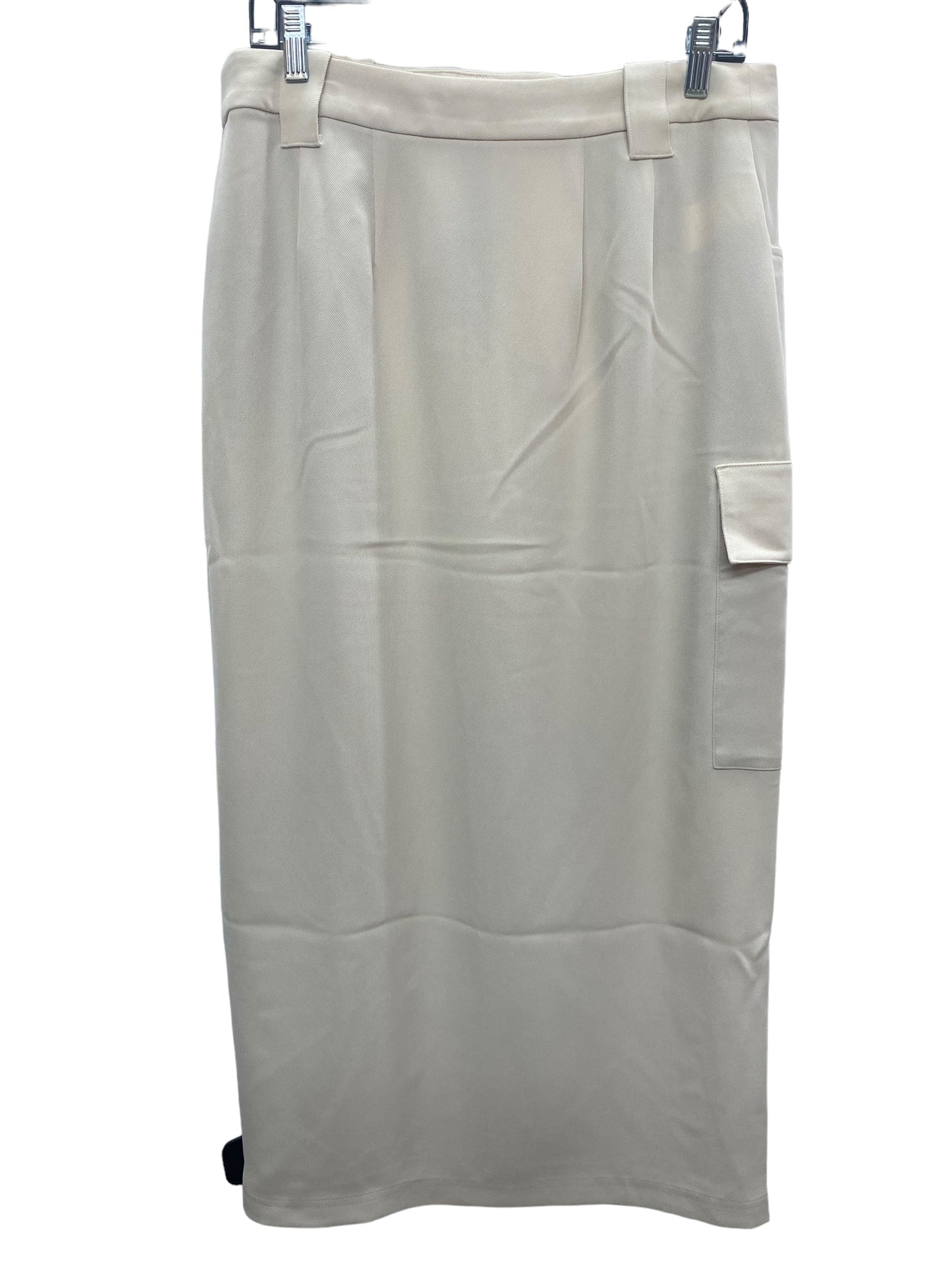 Skirt Maxi By Express In Tan, Size: 10