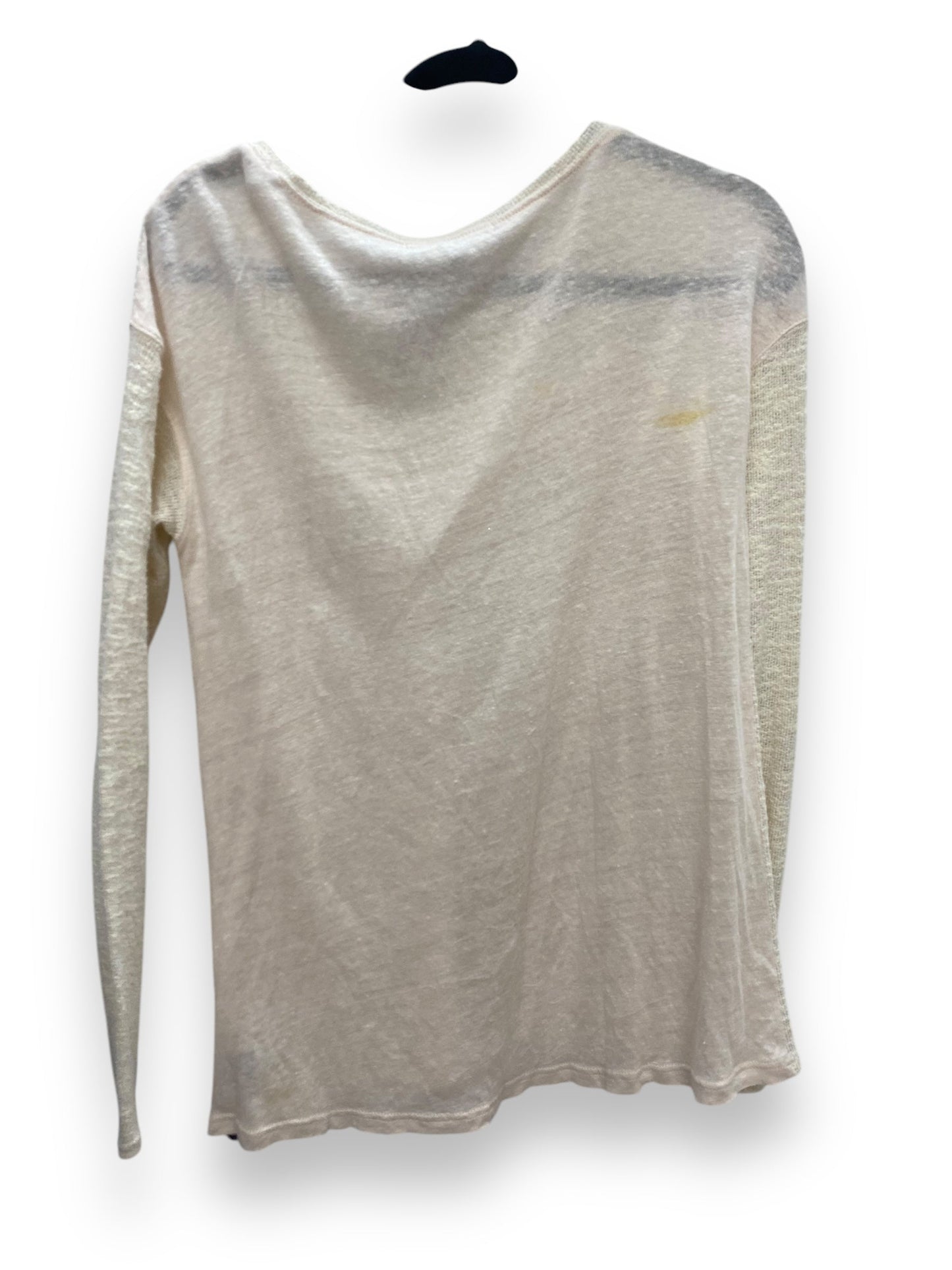 Top Long Sleeve By Sanctuary In Cream, Size: S