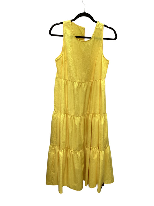 Dress Casual Maxi By A New Day In Yellow, Size: S