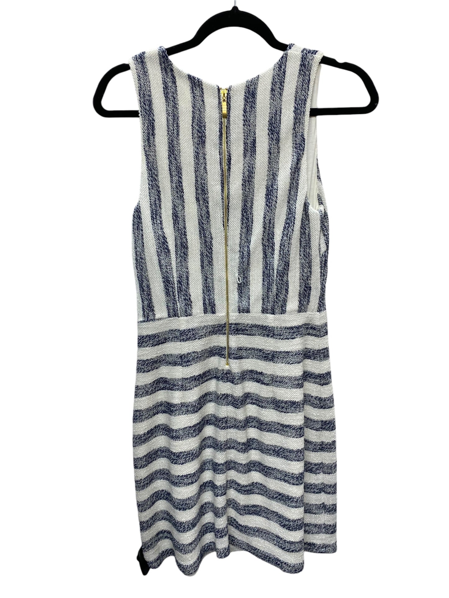 Dress Casual Short By Julie Brown In Striped Pattern, Size: 4