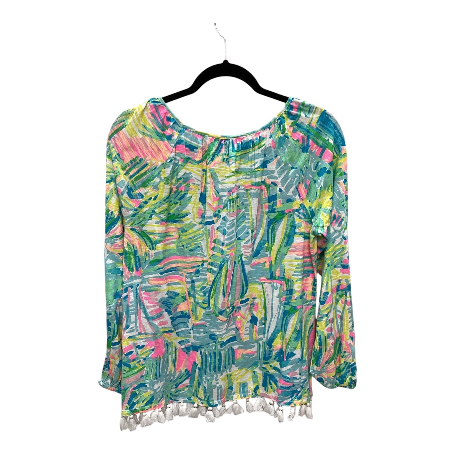 Top Long Sleeve By Lilly Pulitzer In Multi-colored, Size: S