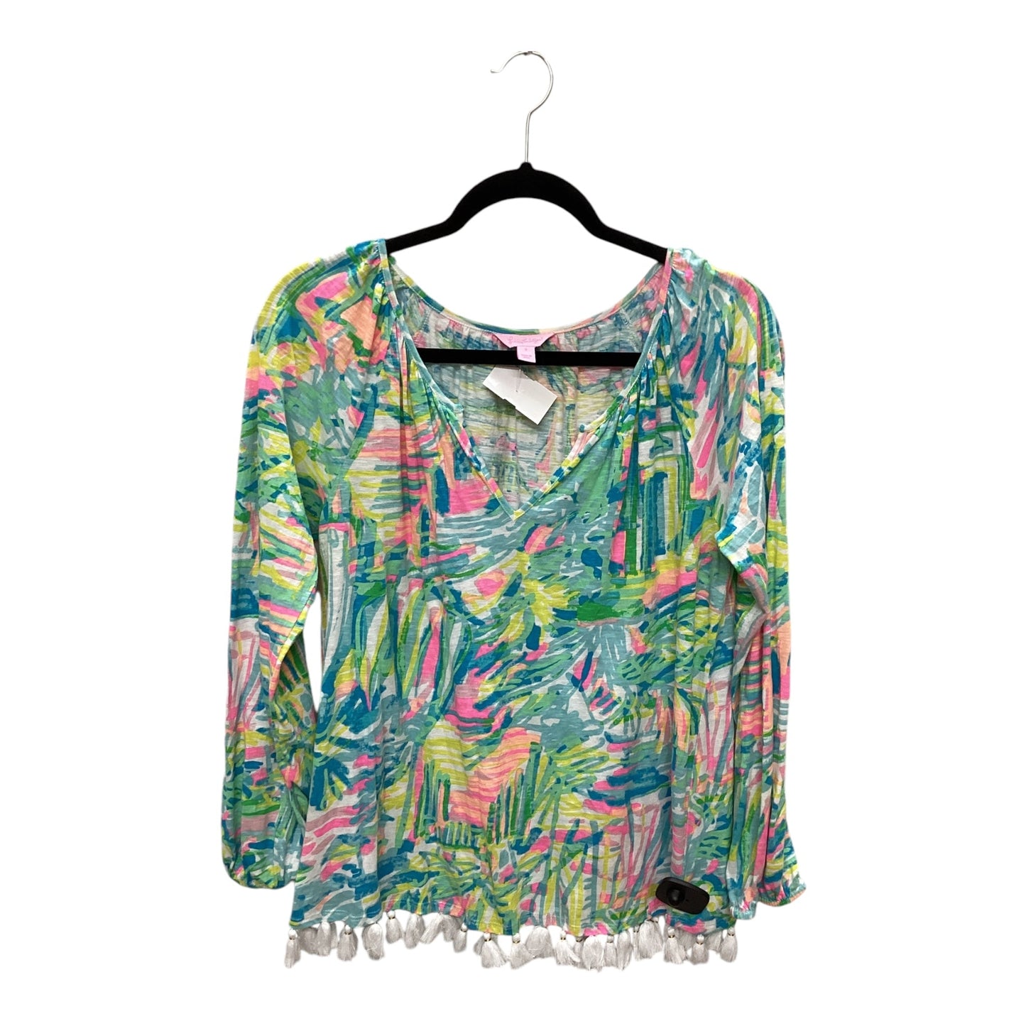 Top Long Sleeve By Lilly Pulitzer In Multi-colored, Size: S