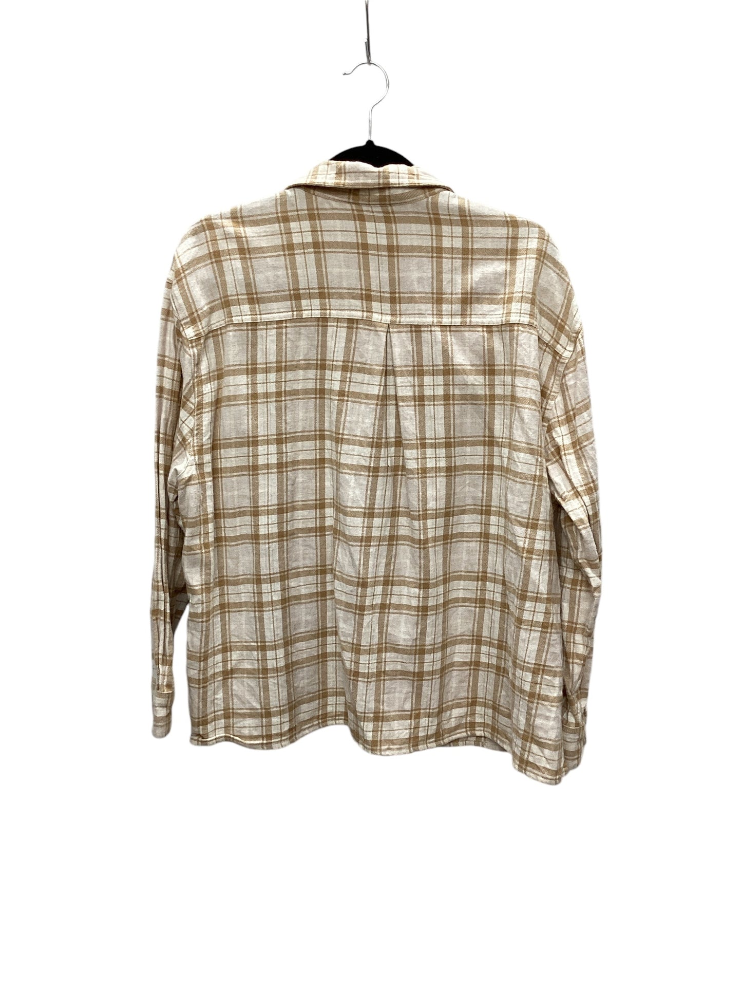 Top Long Sleeve By Old Navy In Tan, Size: Xl