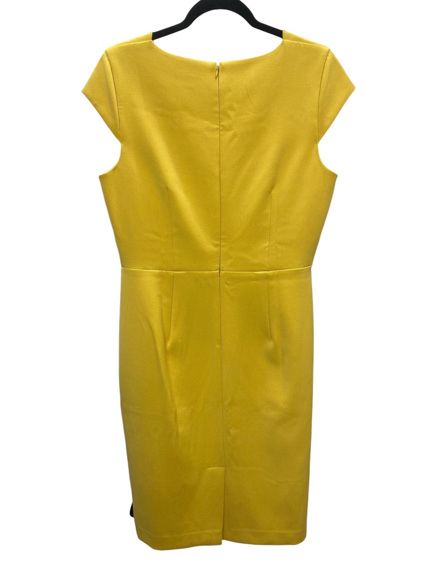 Dress Work By Ann Taylor In Yellow, Size: M