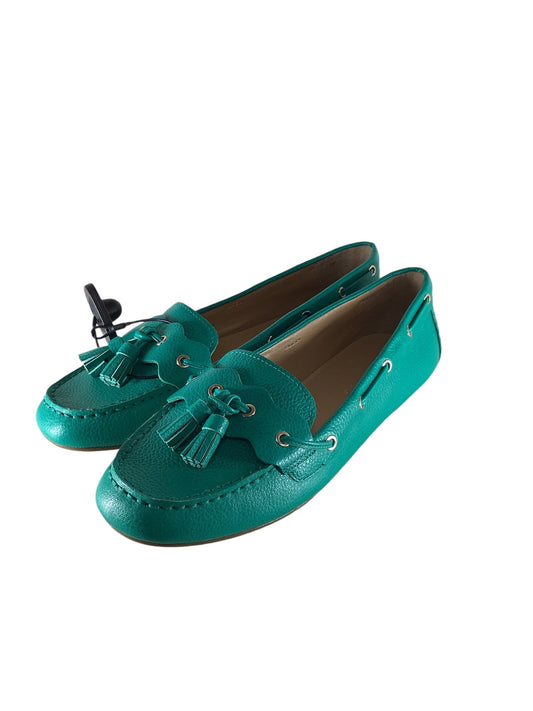 Shoes Flats By Talbots In Teal, Size: 8