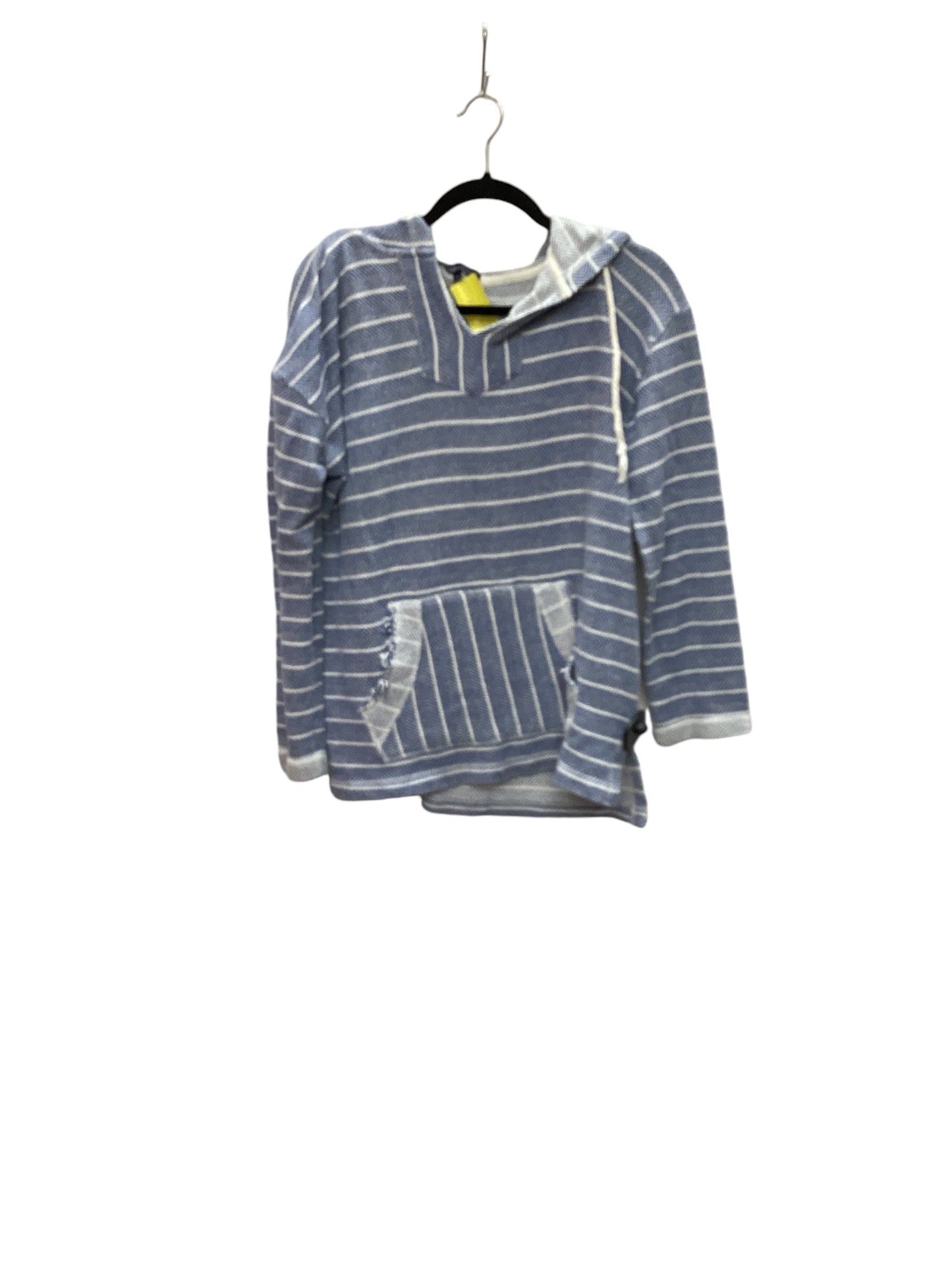 Sweatshirt Hoodie By Ocean Drive In Blue, Size: M