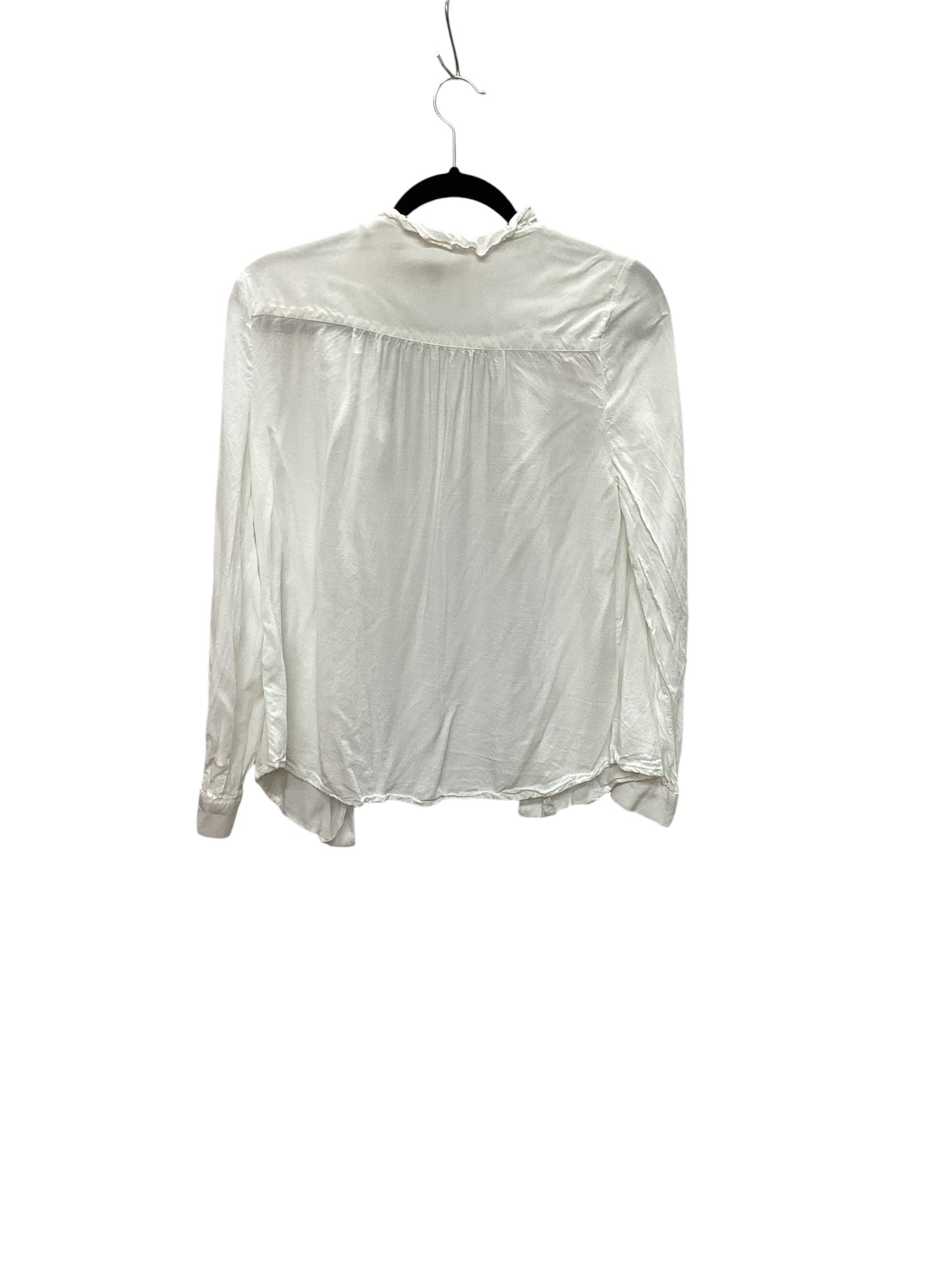 Top Long Sleeve By Beachlunchlounge In White, Size: Xs