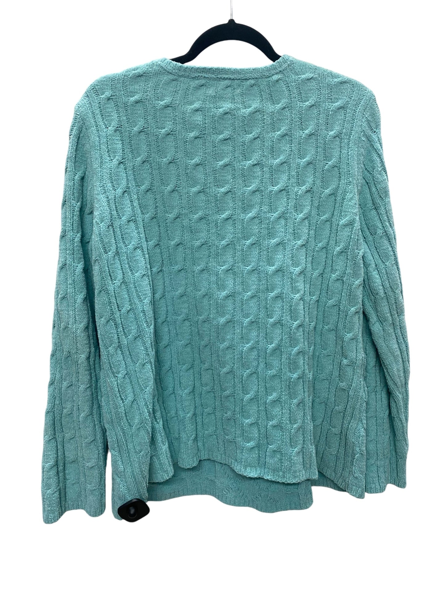 Sweater By Croft And Barrow In Blue, Size: L