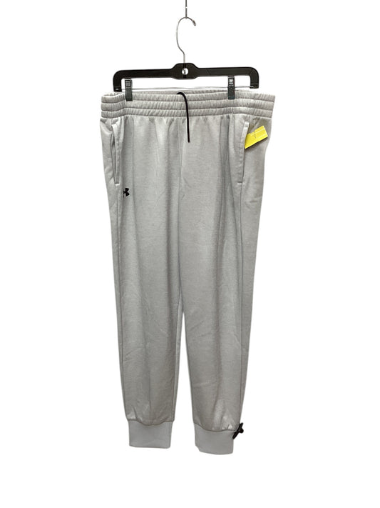 Athletic Pants By Under Armour In Grey, Size: L