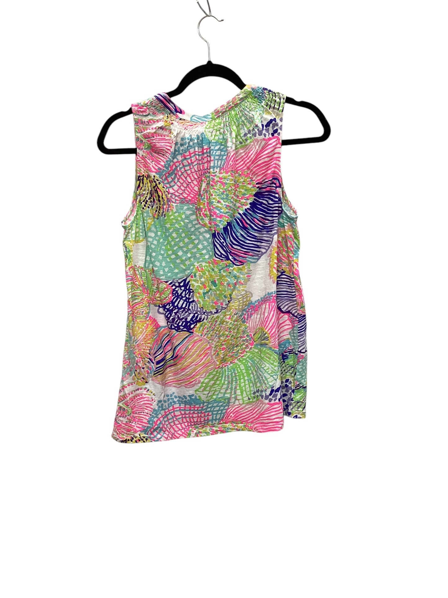 Top Sleeveless Designer By Lilly Pulitzer In Multi-colored, Size: M