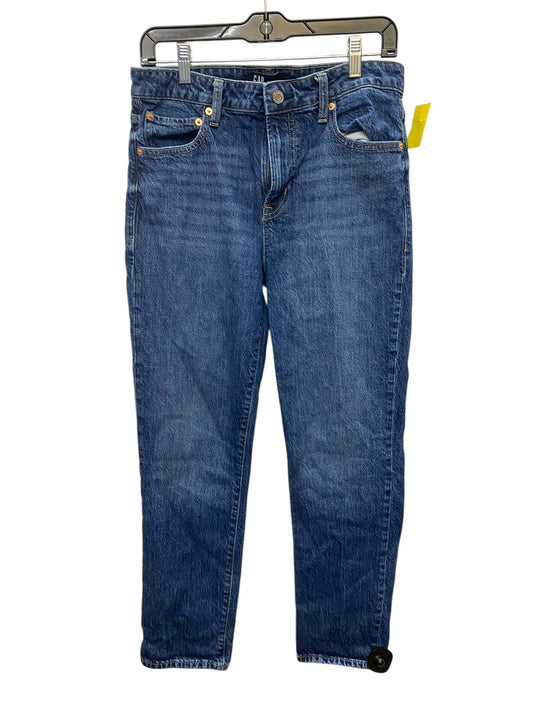 Jeans Boyfriend By Gap In Blue Denim, Size: 6