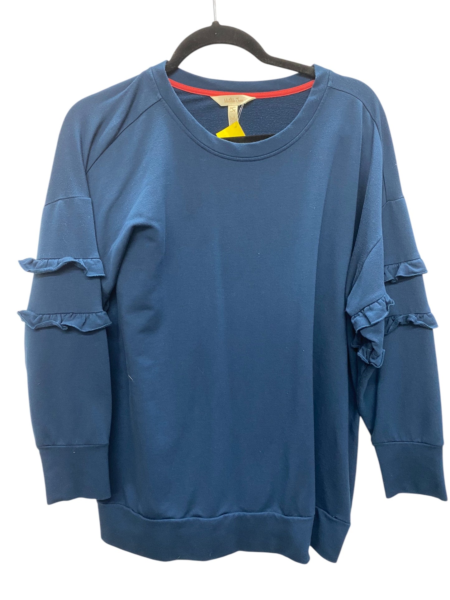 Top Long Sleeve By Matilda Jane In Blue, Size: S