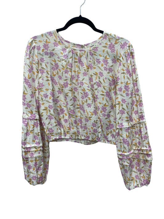 Top Long Sleeve By Z Supply In Multi-colored, Size: M