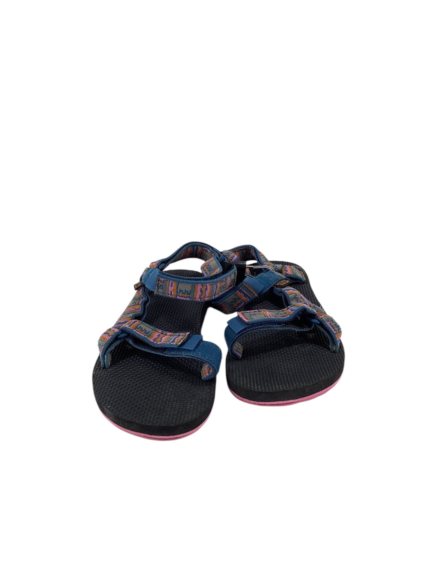 Sandals Flats By Teva In Multi-colored, Size: 10