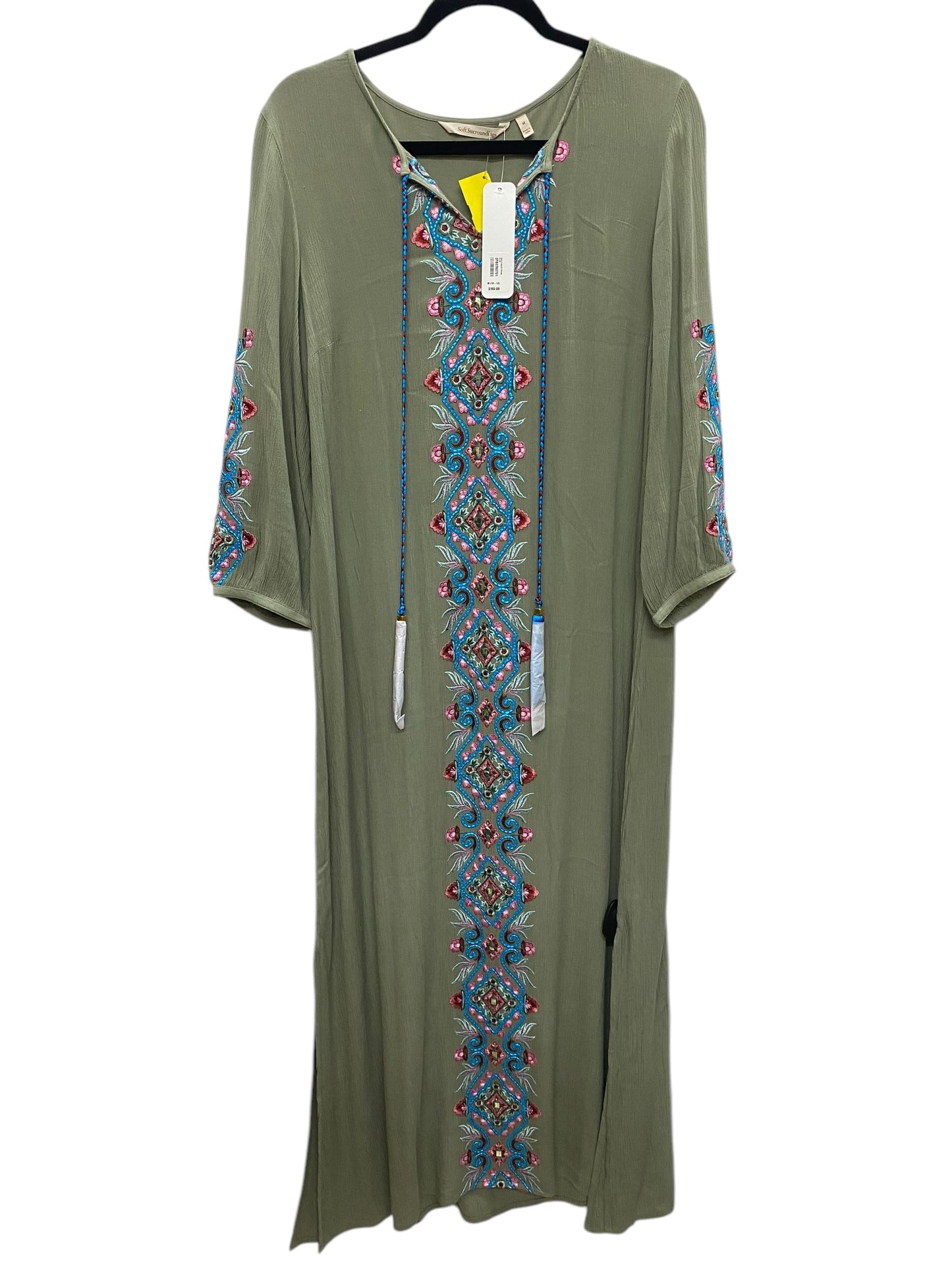 Dress Casual Maxi By Soft Surroundings In Green, Size: M