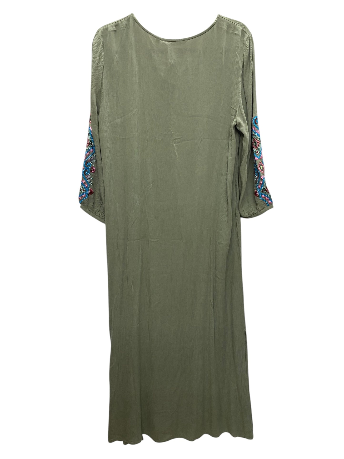 Dress Casual Maxi By Soft Surroundings In Green, Size: M