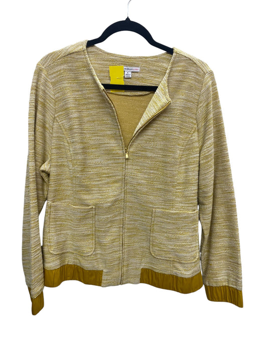 Jacket Other By Isaac Mizrahi Live Qvc In Yellow, Size: L