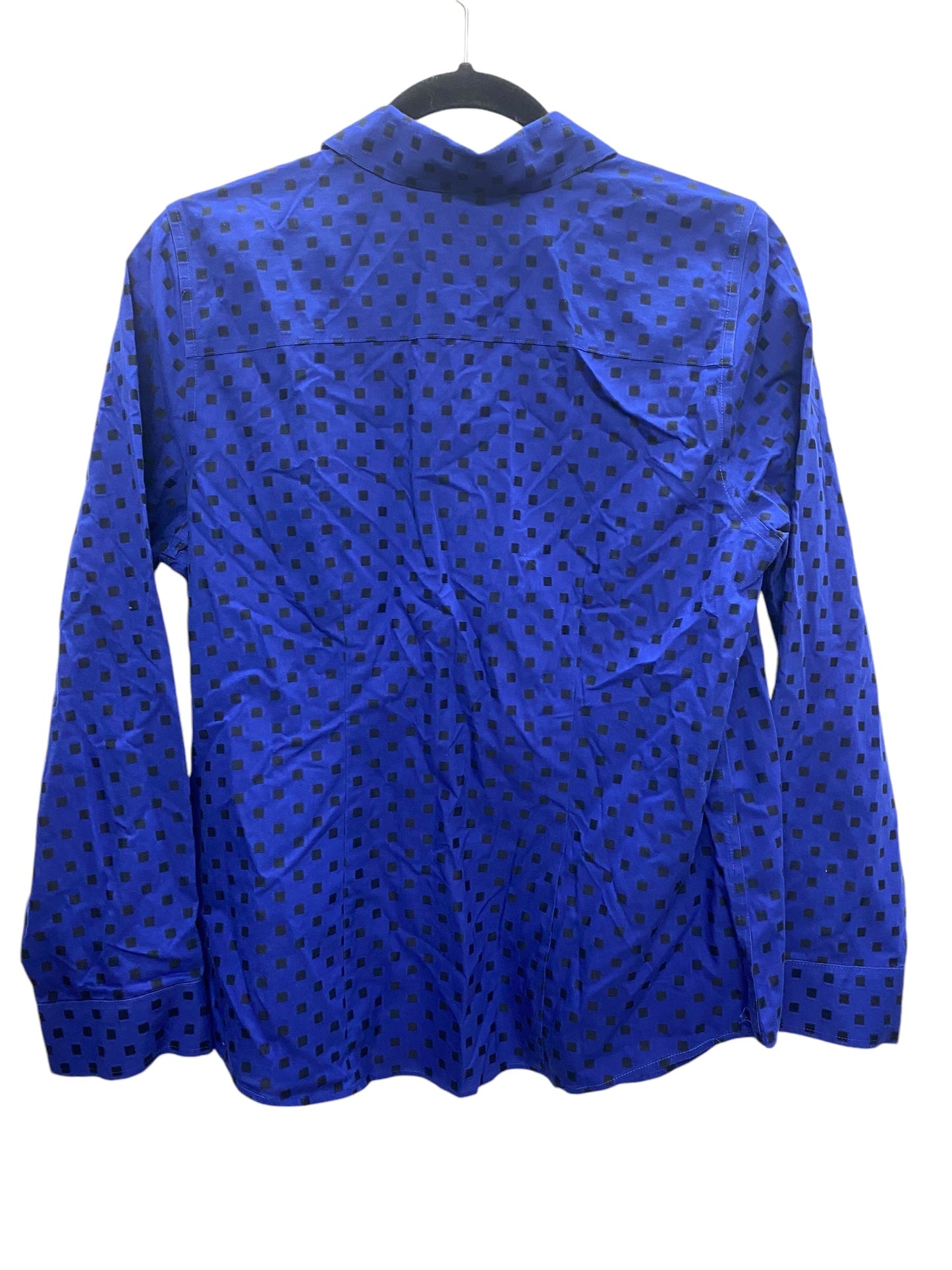 Top Long Sleeve By Chicos In Blue, Size: S