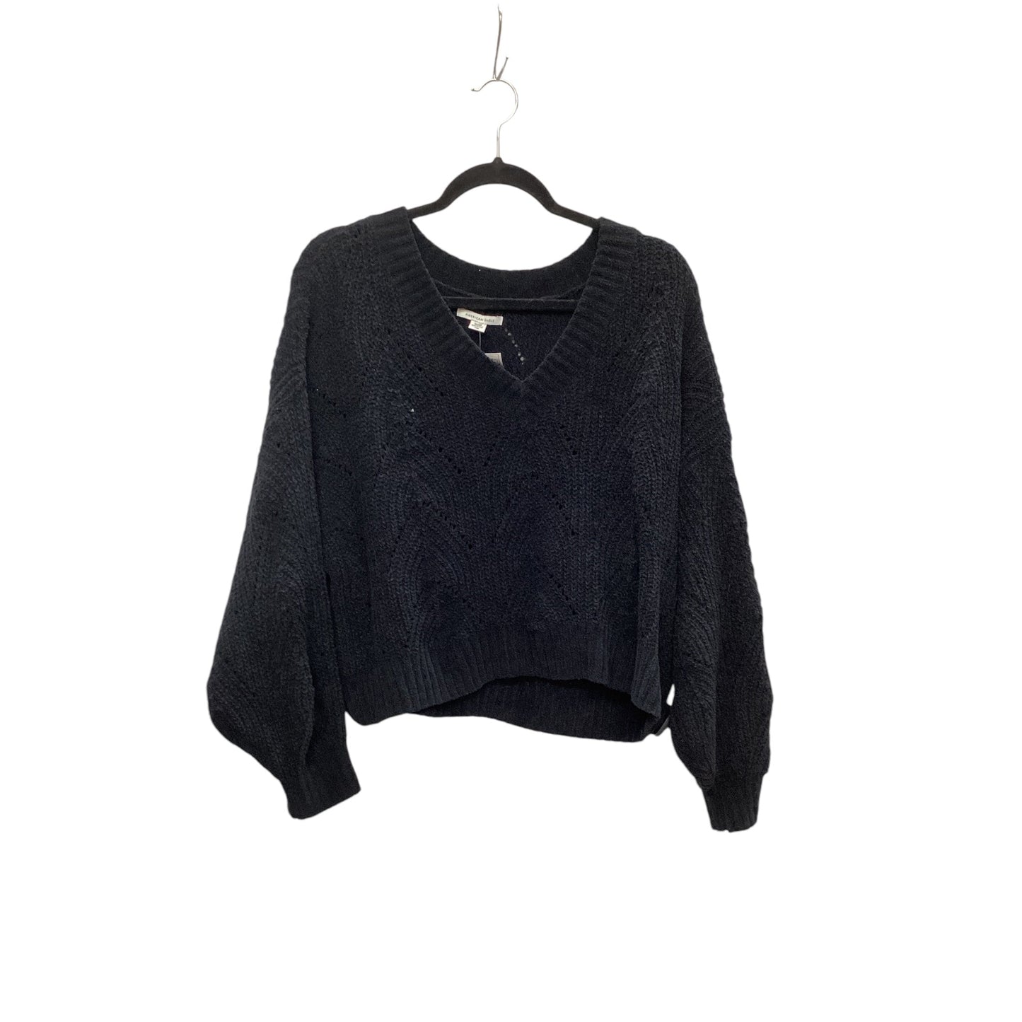 Sweater By American Eagle In Black, Size: M