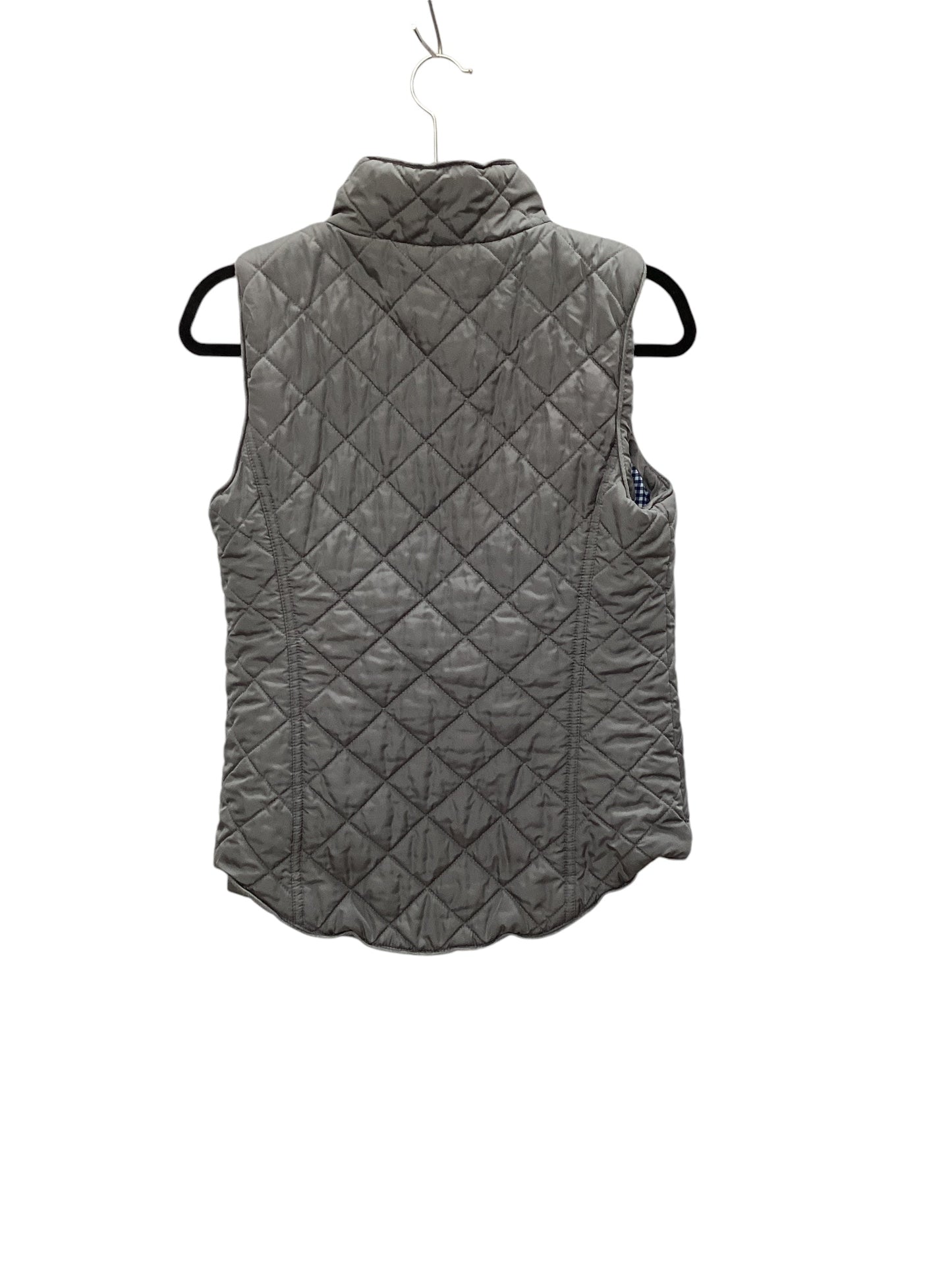 Vest Puffer & Quilted By Crown And Ivy In Grey, Size: M