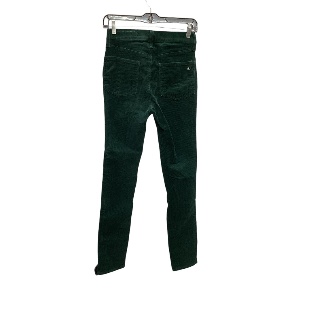 Pants Corduroy By Rag And Bone In Green, Size: 2