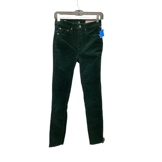 Pants Corduroy By Rag And Bone In Green, Size: 2