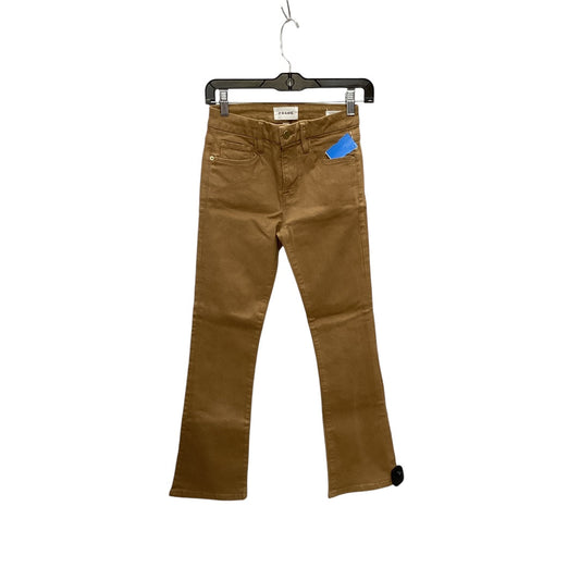 Pants Other By Frame In Tan Denim, Size: 2