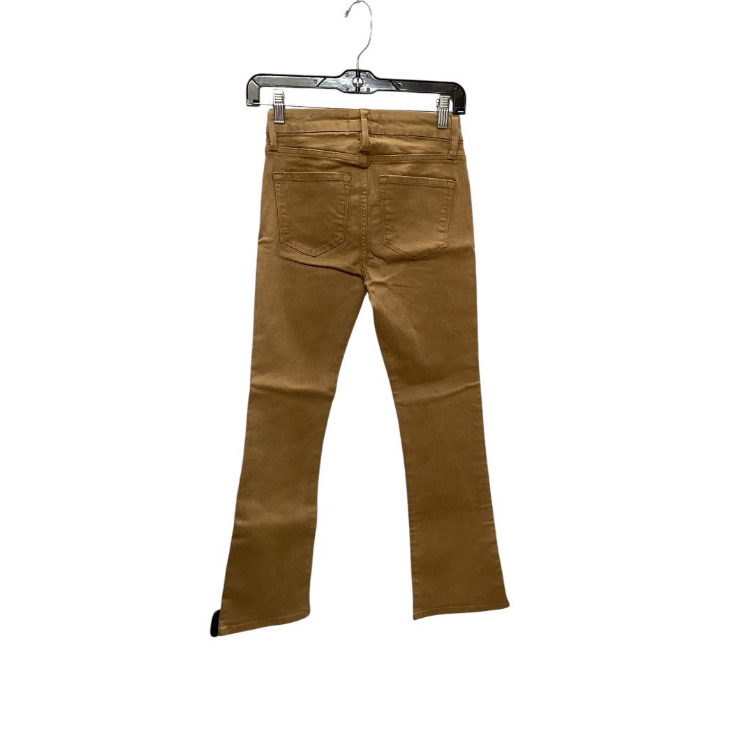 Pants Other By Frame In Tan Denim, Size: 2