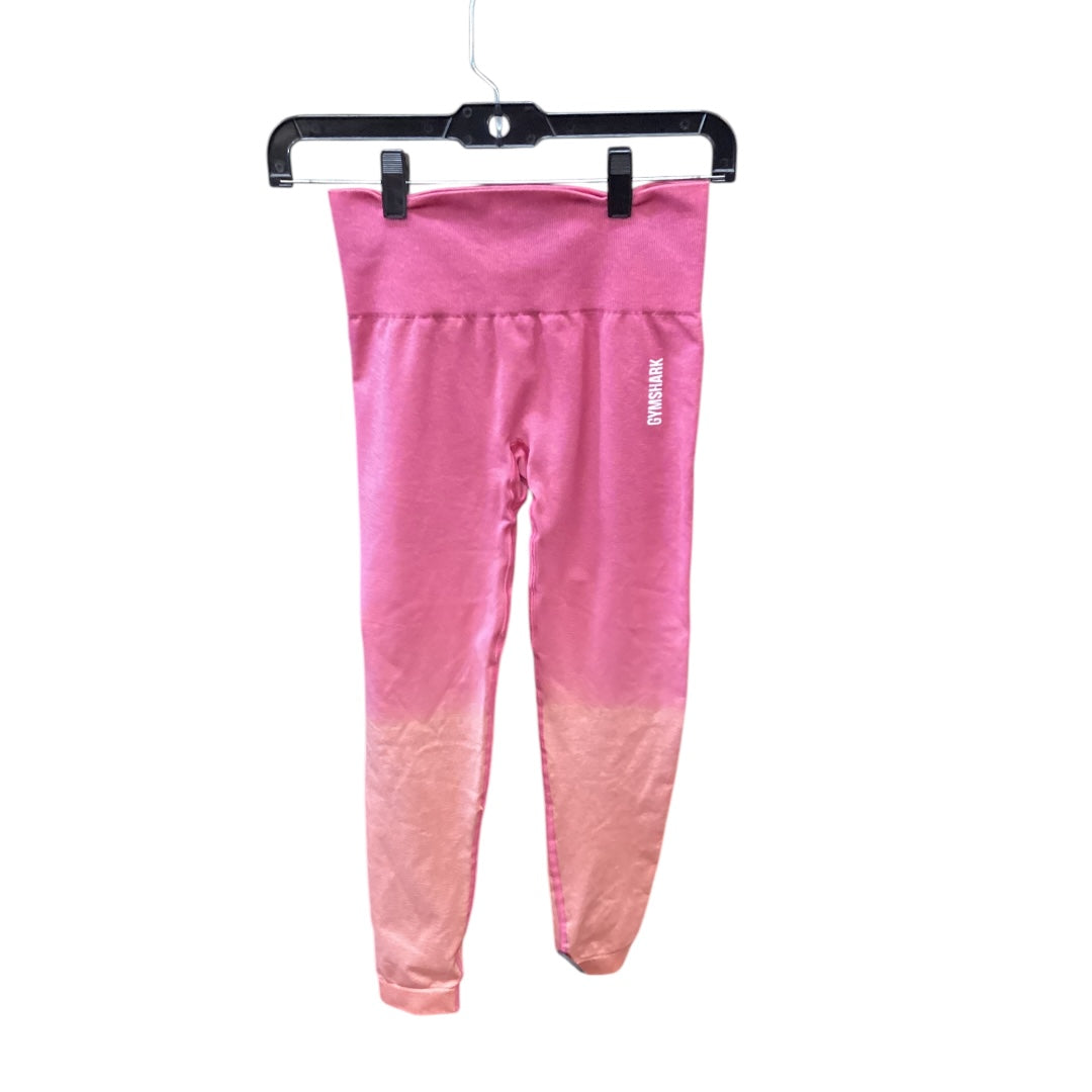 Athletic Leggings By Gym Shark In Pink, Size: S